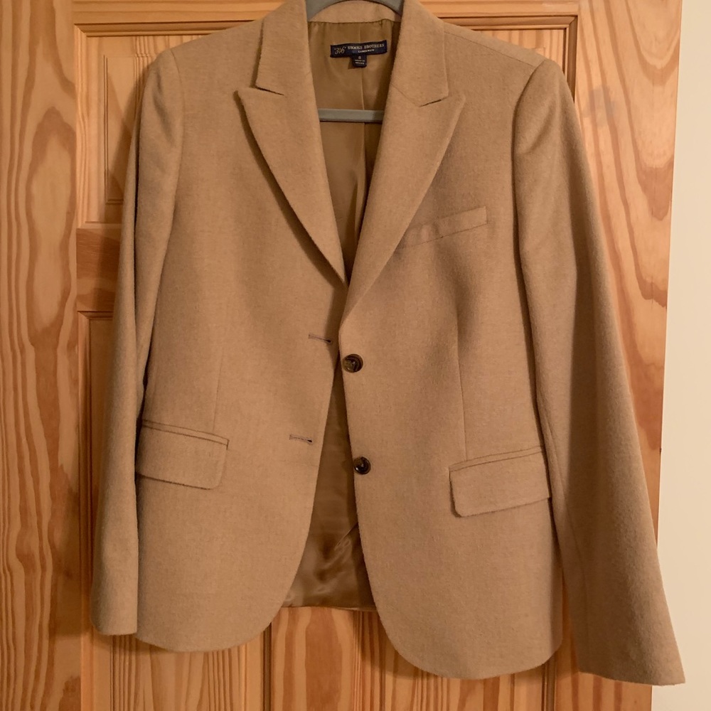 Brooks Brothers Camel Hair blazer women’s size 8.